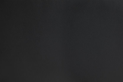 Box Black Leather 2 Seater Sofa