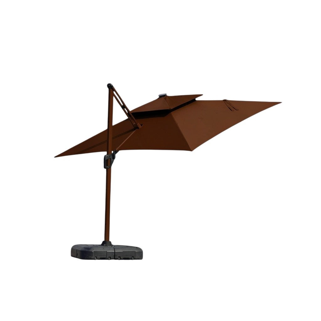 Camber 3m Cantilever Parasol With Solar Powered LED Lights