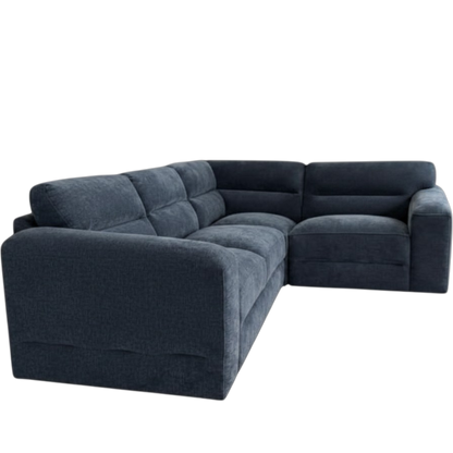 Chicago Charcoal Grey Fabric Universal L-Shape Corner Sofa