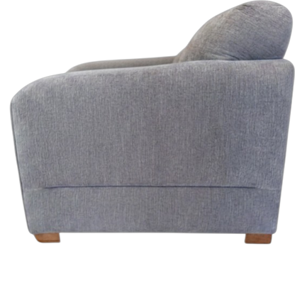 Chicago Grey Fabric Universal L-Shape Corner Sofa