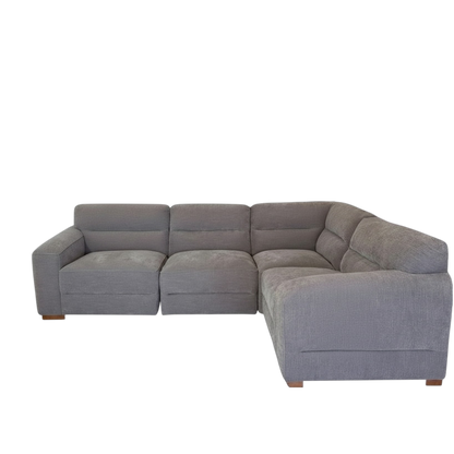 Chicago Grey Fabric Universal L-Shape Corner Sofa