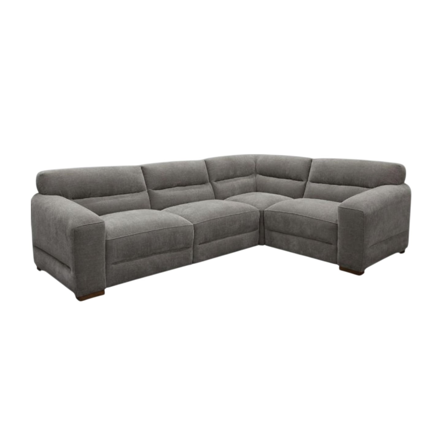 Chicago Grey Fabric Universal L-Shape Corner Sofa