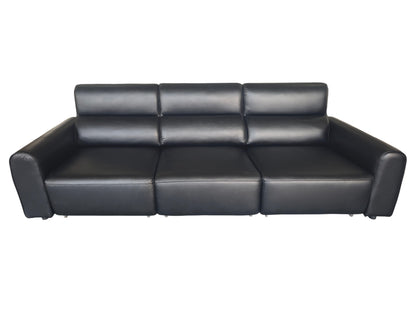 Conway Electric Sofabed Black Fabric 3 Seater Sofa