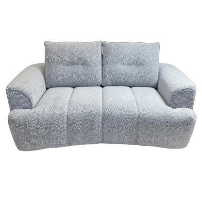 Cordova Grey Fabric 2 Seater Sofa