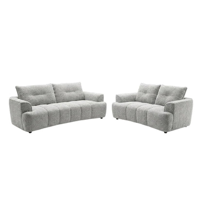Cordova Grey Fabric 3+2 Sofa Suite