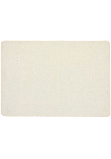 Washable Ghost Ivory Shaggy Rug