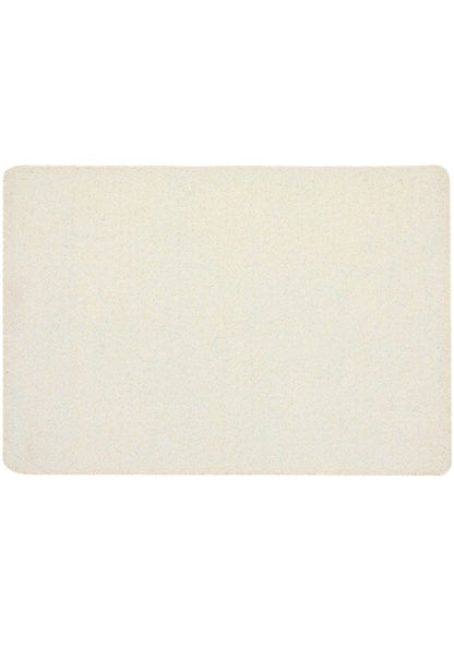 Washable Ghost Ivory Shaggy Rug