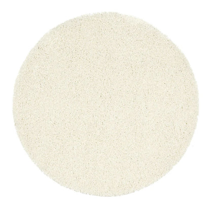 Washable Ghost Ivory Shaggy Rug