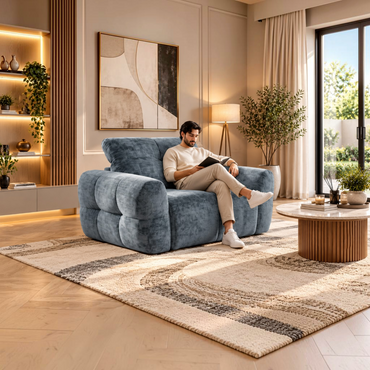 Faringdon Electric Power Recliner Grey Armchair