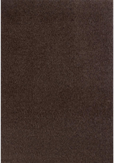 Flex Brown Low Pile Solid Rug