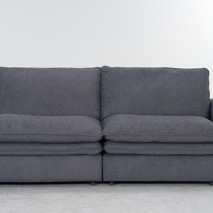 Florence Sofabed Cloud Grey Fabric Electric 2 Seater Sofa