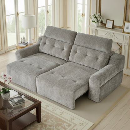 Harrison Electric Sofabed Grey Fabric Sofa