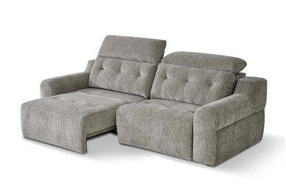 Harrison Electric Sofabed Grey Fabric Sofa