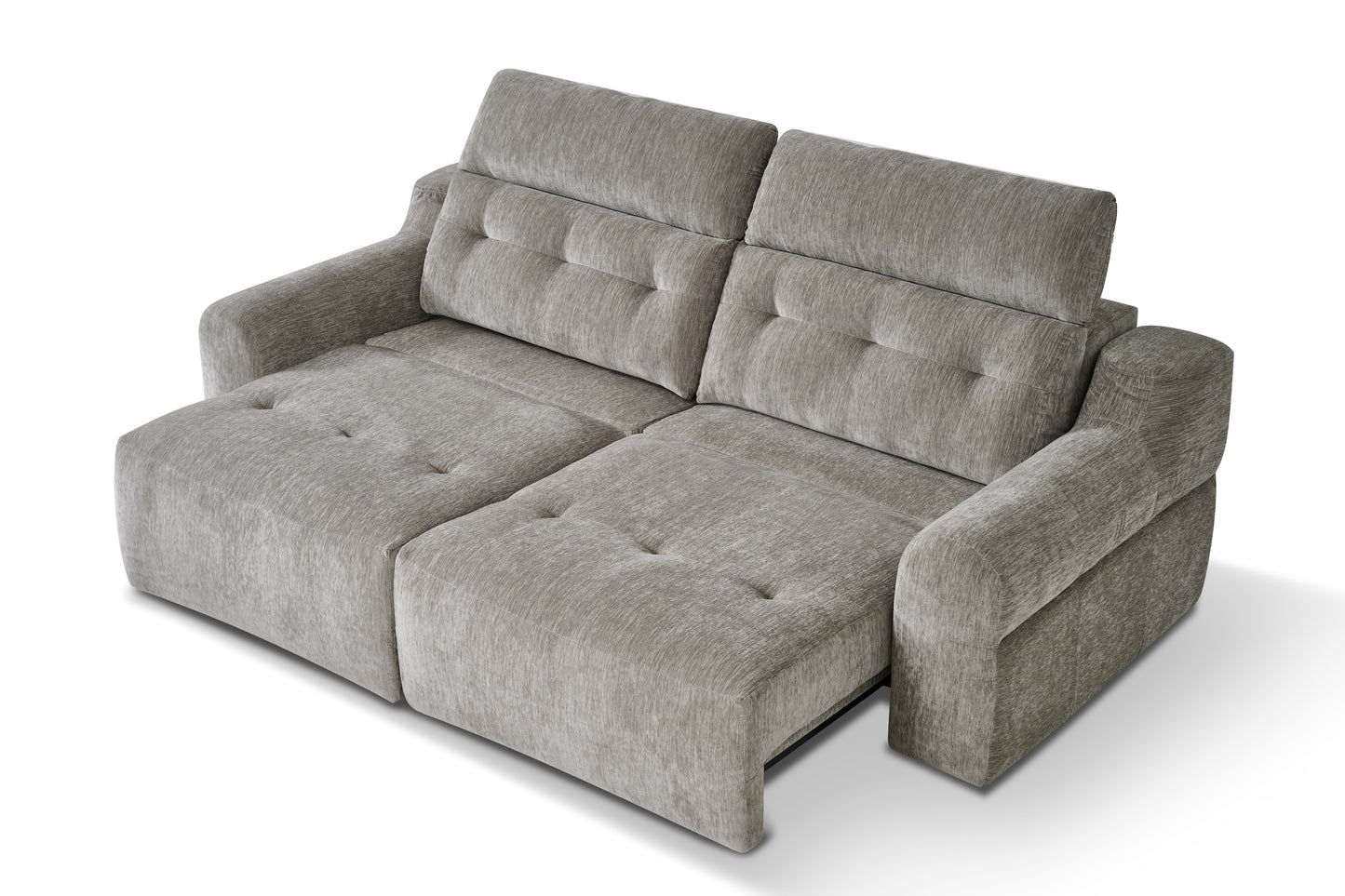 Harrison Electric Sofabed Grey Fabric Sofa