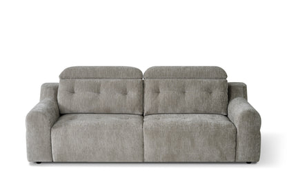 Harrison Electric Sofabed Grey Fabric Sofa