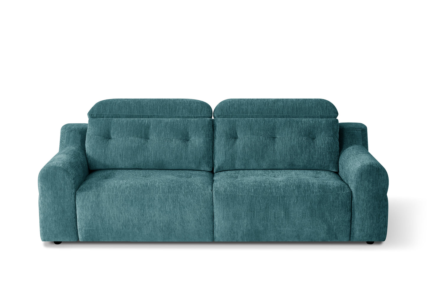 Harrison Electric Sofabed Teal Green Fabric Sofa