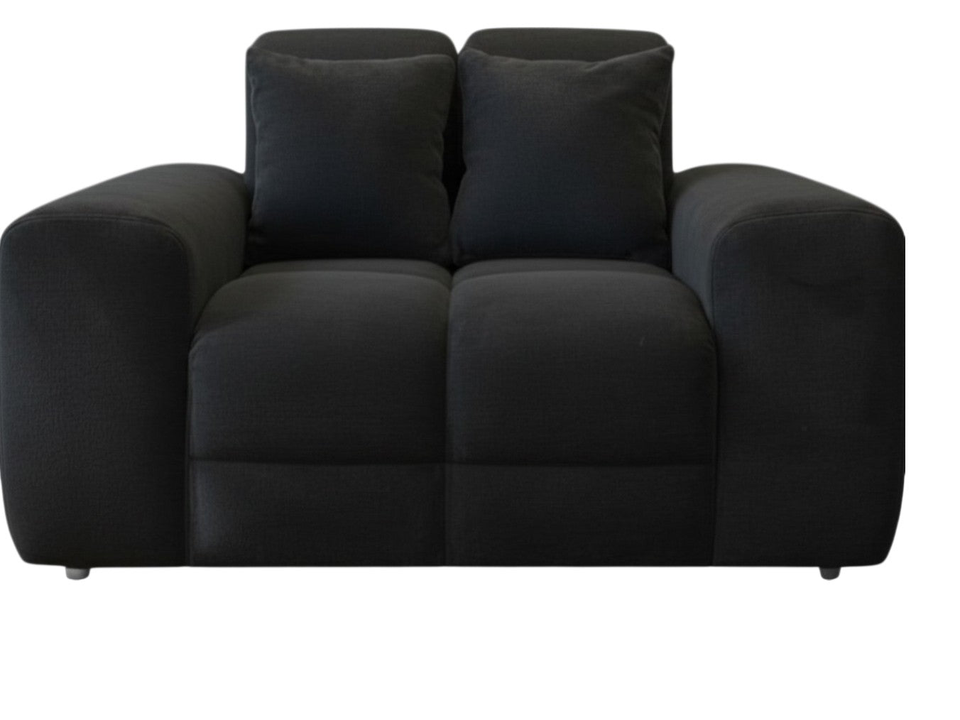 Jacob Black Fabric Armchair