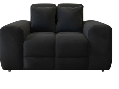 Jacob Black Fabric Armchair