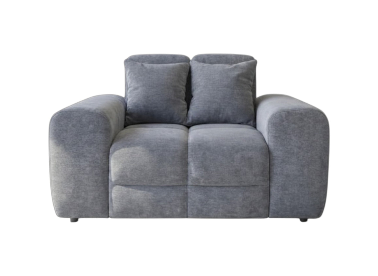 Jacob Grey Fabric Armchair