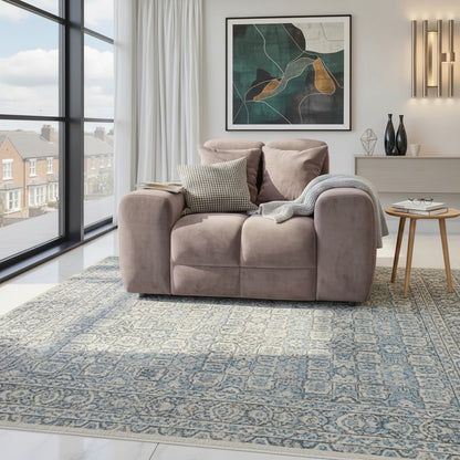 Jacob Mocha Brown Fabric Armchair