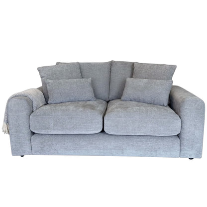 Jupiter Grey Fabric 2 Seater Sofa
