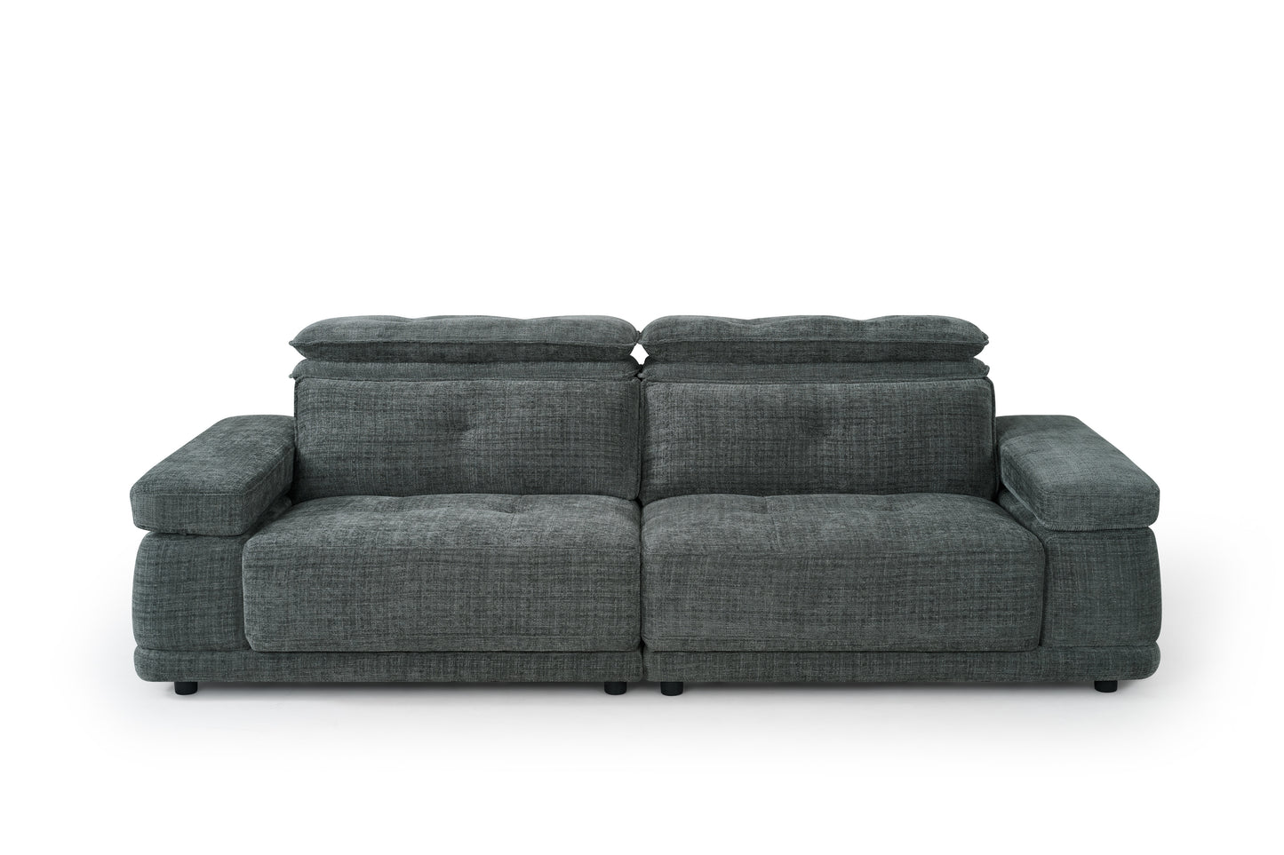 Kendal Floating Sofabed Dark Grey Fabric Sofa