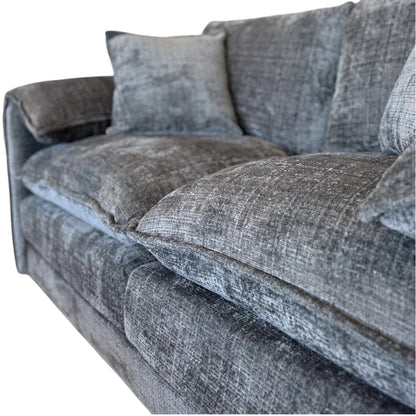 Laguna Grey Fabric 2 Seater Sofa