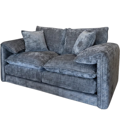 Laguna Grey Fabric 2 Seater Sofa