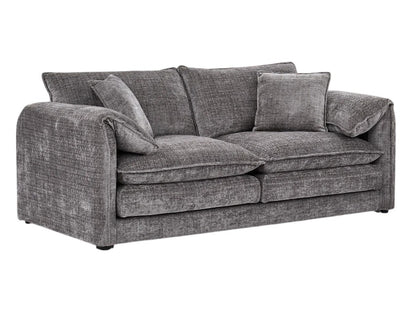 Laguna Grey Fabric 3 Seater Sofa