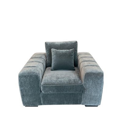 Laguna Grey Fabric Armchair