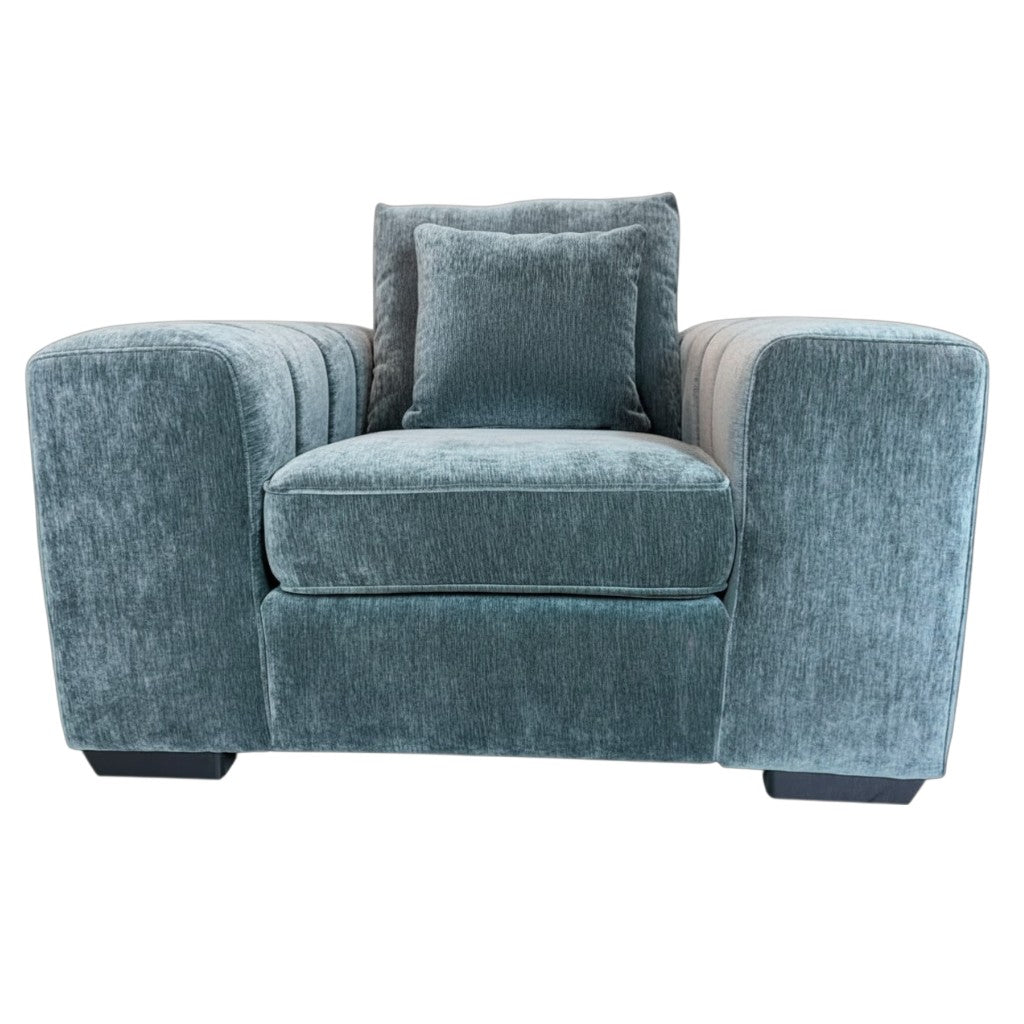 Laguna Grey Fabric Armchair