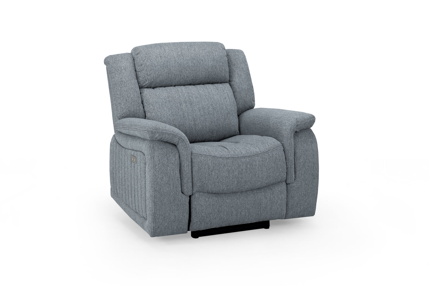Linden Electric Recliner Sofa Grey Armchair