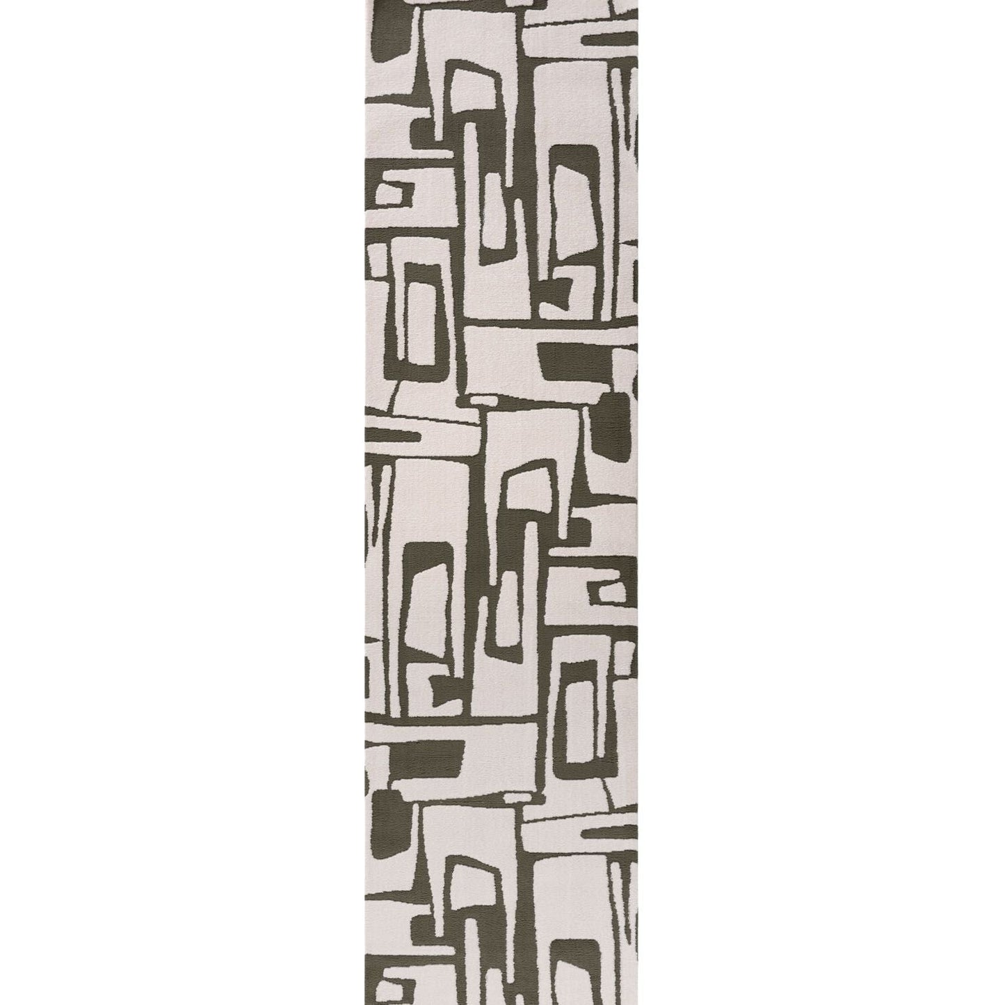 Loft Abstract Green Rug