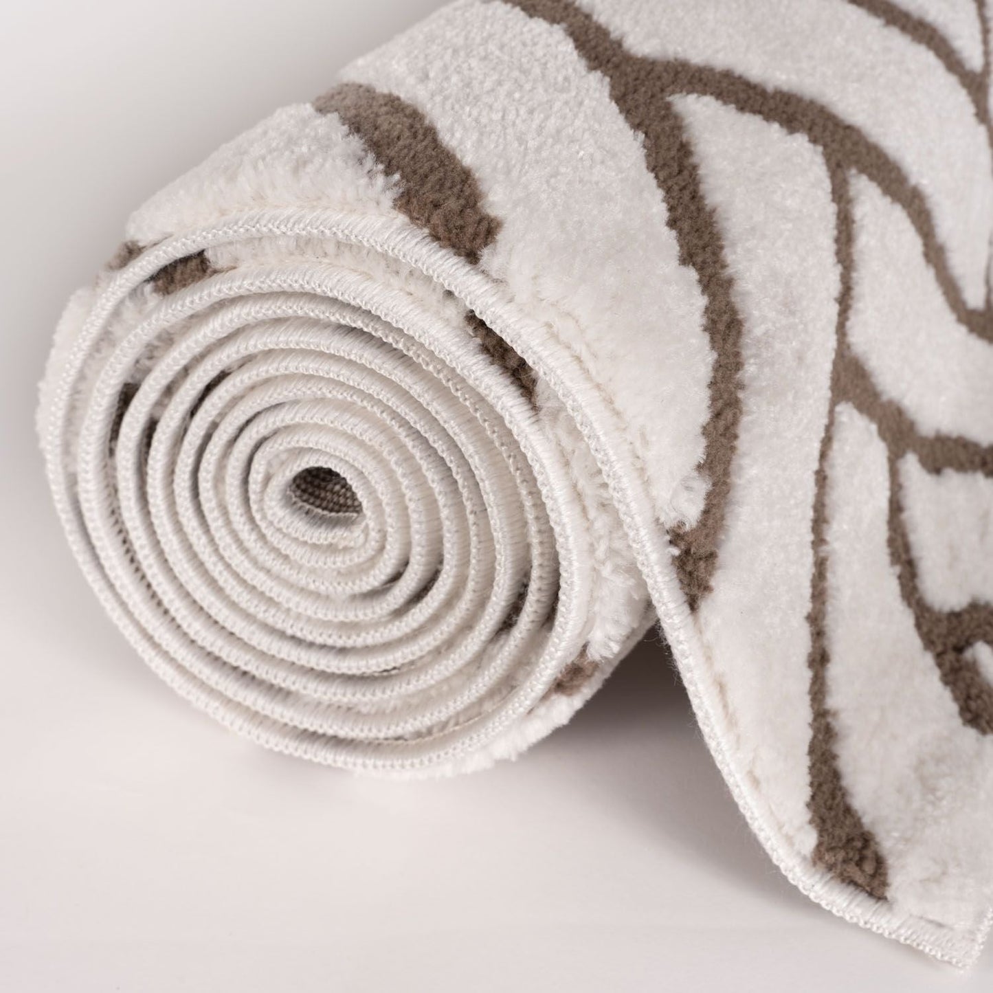 Loft Chevron Brown Rug