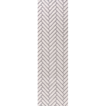 Loft Chevron Grey Rug