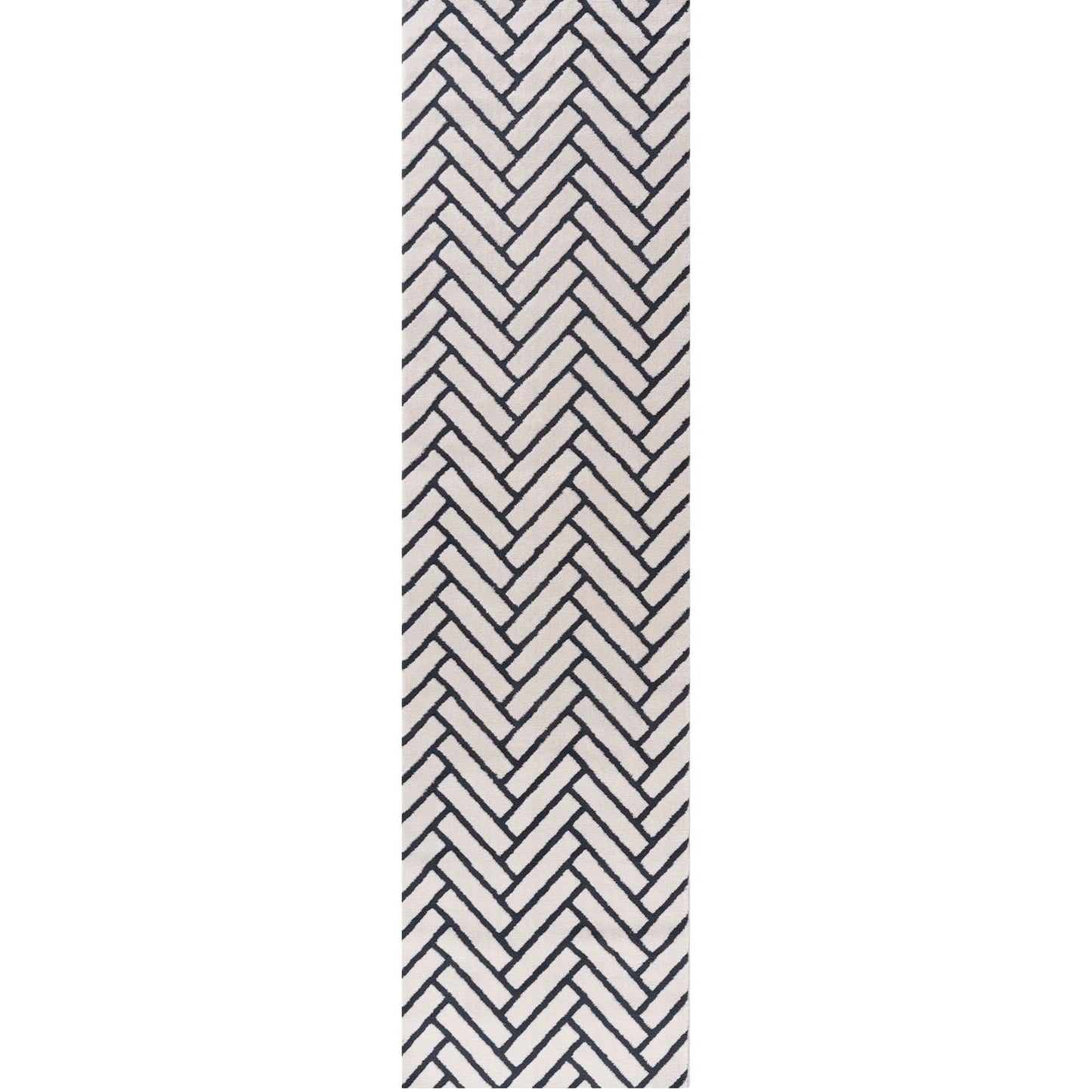 Loft Chevron Blue Rug
