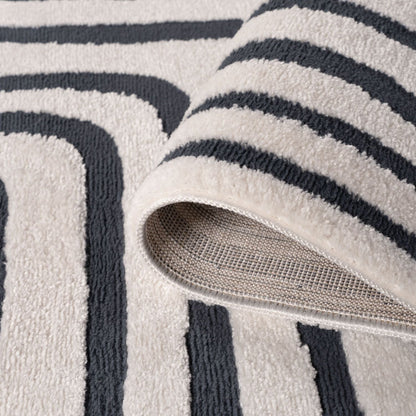 Loft Geometric Blue Rug