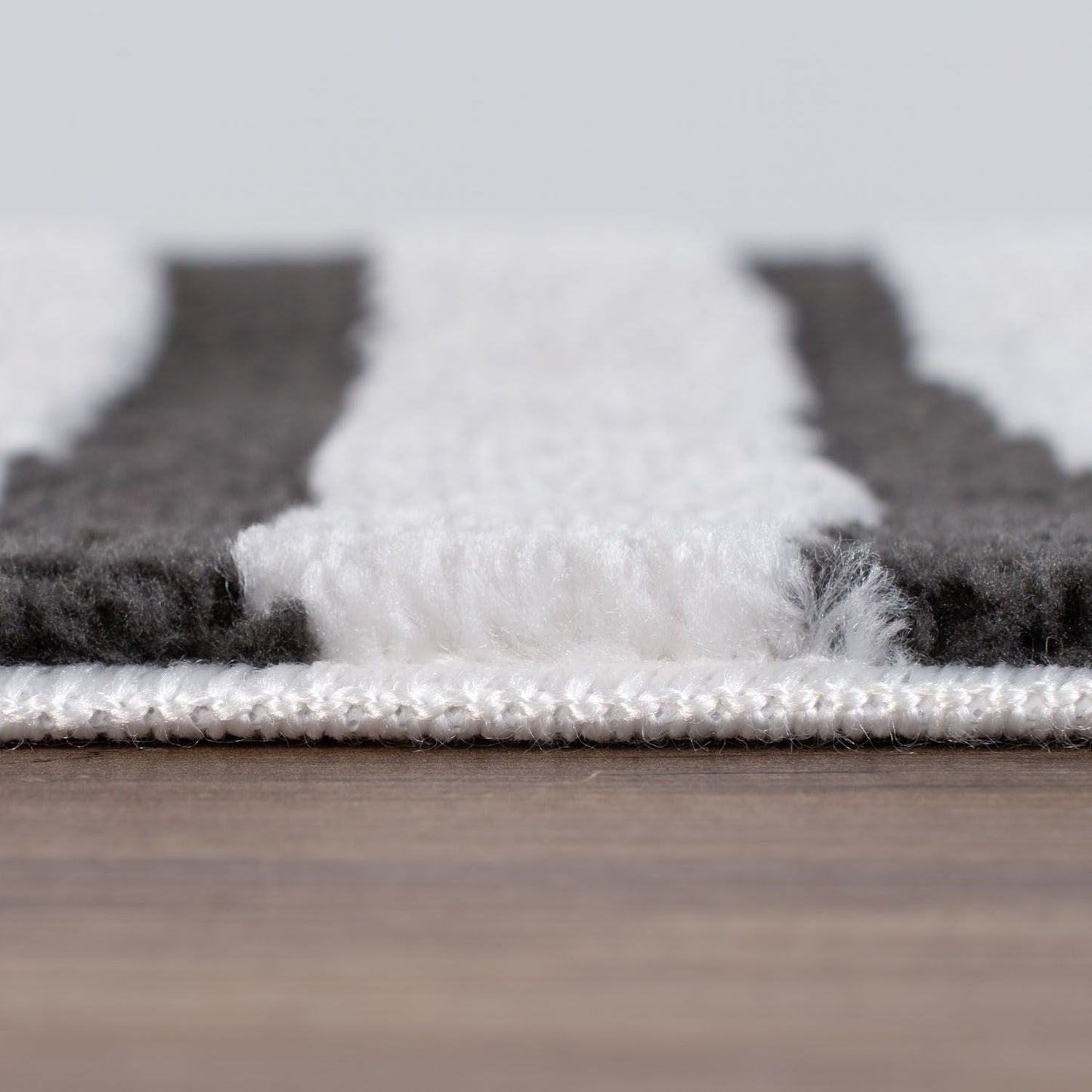 Loft Geometric Dark Grey Rug