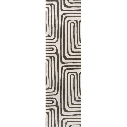 Loft Geometric Green Rug
