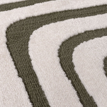 Loft Geometric Green Rug