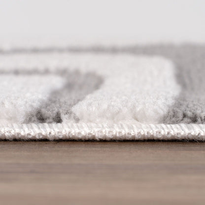 Loft Geometric Grey Rug