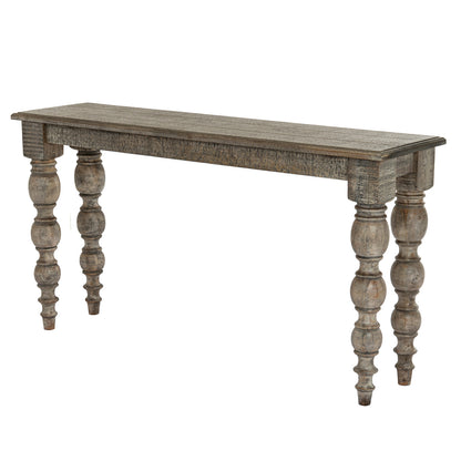 Luxury Rutland Brown Wood Console Table
