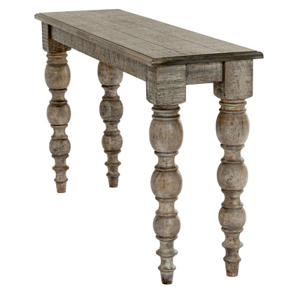 Luxury Rutland Brown Wood Console Table