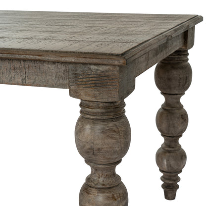 Luxury Rutland Brown Wood Rectangular Dining table