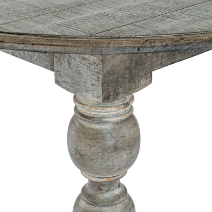 Luxury Rutland Brown Wood Round Dining Table