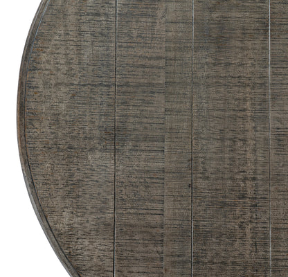 Luxury Rutland Brown Wood Round Dining Table