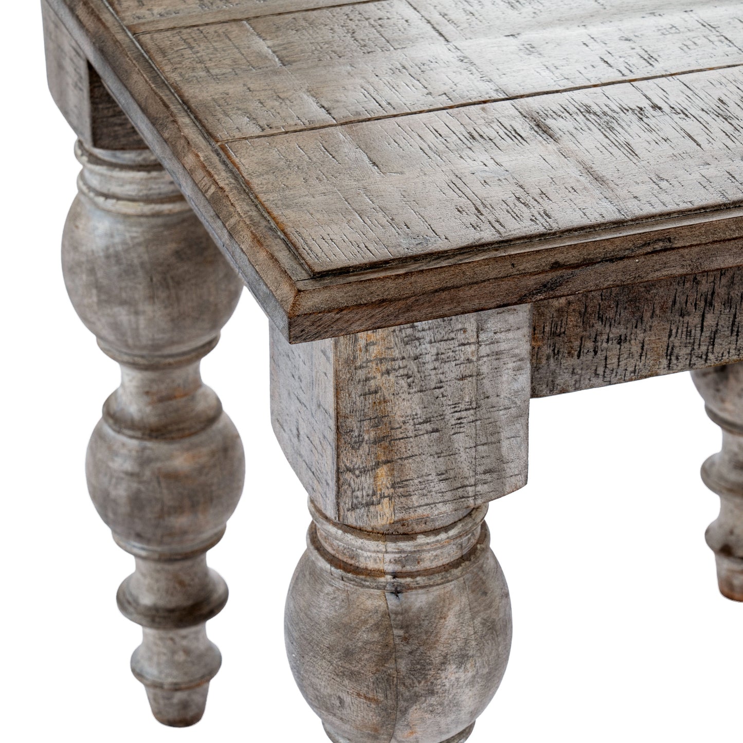 Luxury Rutland Brown Wood Side Lamp Table