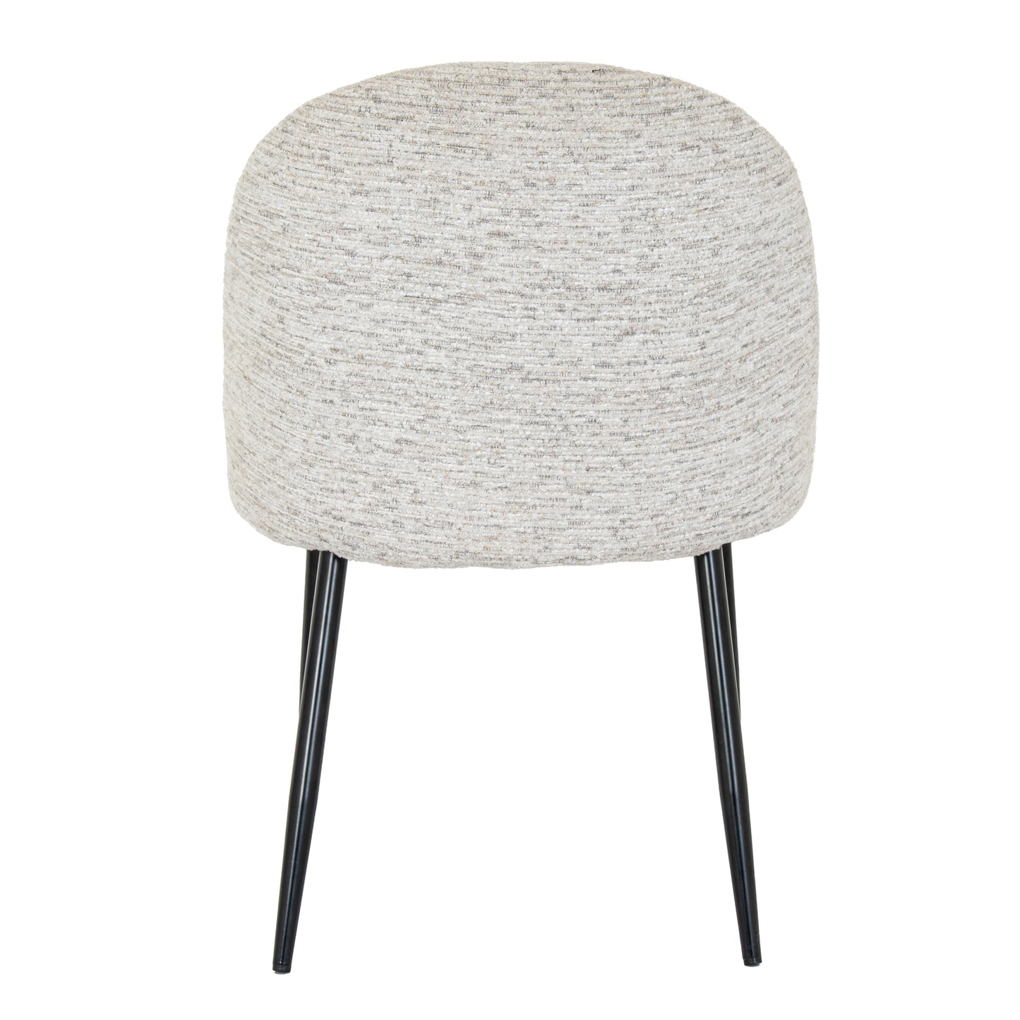 Luxury Sorelle Dining Chair In White Fabric