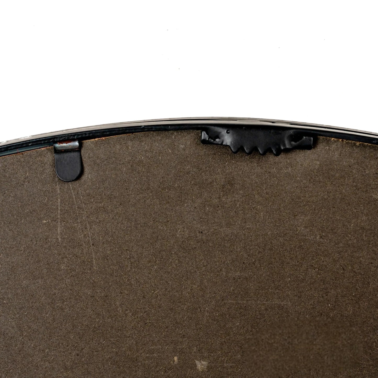 Luxury Brisa 94cm x 87cm Black Sculptural Swirl Wall Mirror
