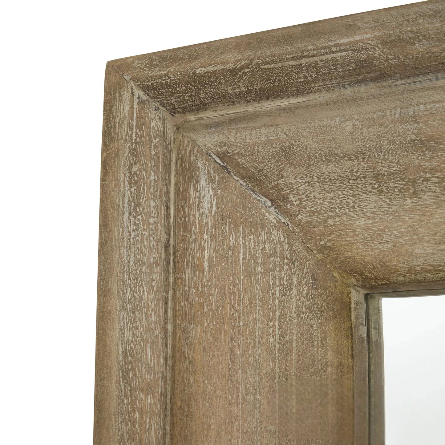 Luxury Lumi Copgrove 200cm x 100cm Large Bleached Hardwood Full Length Mirror